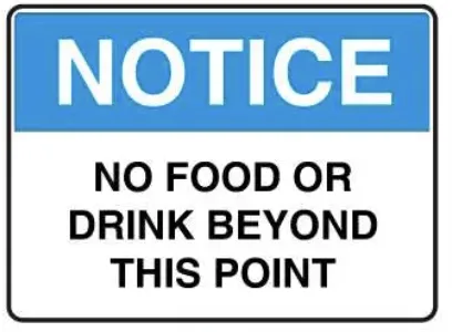 NT 19 — NOTICE - DO NOT DUMP CHEMICALS DOWN THIS DRAIN